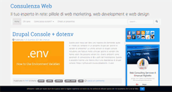 Desktop Screenshot of consulenzaweb.net