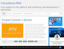 Tablet Screenshot of consulenzaweb.net